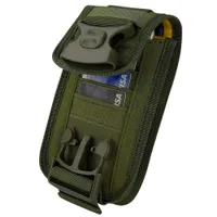 Tactical Molle Phone Holster Outdoor Belt Waist Bags Utility Vest Card Carrier Bag Mini Multi-function Travel Bag Pack EDC Pouch