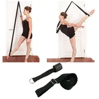 Fasce di resistenza flessibilità della porta allungata gamba cinghia per allegria allegria ginnastica allenatore yoga elasticizza