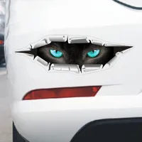 3D 자동차 스티커 아이 차량 장식 남자의 눈 peek 아름 다운 여자 동물 자동차 스티커 데 칼 장식품