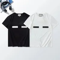 S-4XL 럭셔리 인쇄 패턴 남성용 T 셔츠 대형 느슨한 패션 성격 남자 디자인 셔츠 여성의 짧은 고품질 흑백