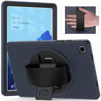 Custodia in silicone protettiva a pieno corpo leggero per Samsung Galaxy Tab A7 T500 T505 copertura antiurto tablet con cinturino a mano + penna