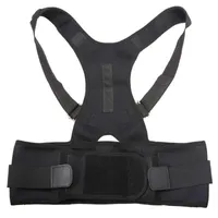Waist Support CHARMINER Adjustable Back Shoulder Posture Pain Relief Correctorbelt Strap Lumbar Spine Protector