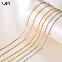 Kettingen Ruiyi Real 18K Gouden Ketting Hanger Ketting Solid Au750 Chopin voor Vrouwen Fijne Sieraden Huwelijksgeschenk