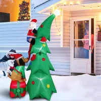 Рождественские украшения 2M Navidad Santa Claus надувные ночные светильники надувной ночной светильники веселые украшения Расположение реквизита с толерантными ветру