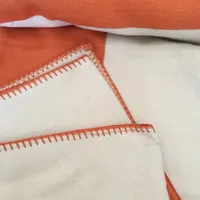 Письмо шерстяное кашемировое одеяло 140x170 см шарф Шал
