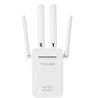 PIXLINK WR09 Original Wireless Wifi Repeater 300Mbps Universal Long Range Router With 4 Antennas AP Router Repeater 3in1 Mode G1109