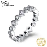 Cluster Rings Jewelrypalace 925 Sterling Silver flätad ringgåva för kvinnliga gåvor som säljer mode 2021