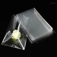 Gift Wrap Transparante Open Top Kleine Plastic Zakken Voor Candy Lollipop Cookie Verpakking Cellofaan Bag Bruiloft Gunst Poly Opp