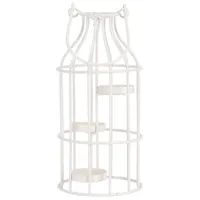 شموع الشموع Candle Stand Retro Holder Bird Cage Shape Decorations for Wedding Table Decoration