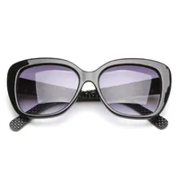 Diamant Sonnenbrille für Frauen Square Großen Rahmen Sonnennutzer UV400 Schutz Dame Schöne Brille Brillen