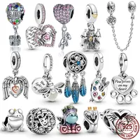100% стерлингов серебро 925 DESNY MINI CHARMS FIT Оригинальный браслет Pandora для женщин ювелирных изделий подарок