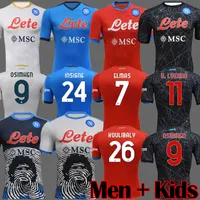 2019 2020 Napoli Camisetas de fútbol LOZANO HAMSIK INSIGNE Camiseta de fútbol MAGLIA MERTENS VERDI MILIK Napoli 19 20 Maillots de foot