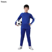 Fotboll Jersey Fotboll Kids Tracksuit Running Jackor Byxor Vuxna Sport Survetement Utbildning Uniform Kits Sportkläder Barnsets