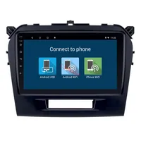 9 인치 자동차 DVD 터치 스크린 헤드 유닛 플레이어 안 드 로이드 10 GPS Suzuki Vitrara 2015-2016 네비게이션 멀티미디어 스테레오 비디오 오디오