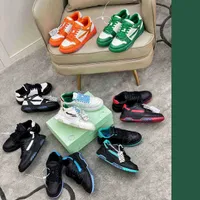Tasarımcılar Erkekler Rahat Ayakkabılar Daymaster Adam OOO Eğlence Sneakers Erkek Düz Deri Sneaker Retro Patchwork Pamuk Ayakkabı ile Kutusu Büyük Boy 38-45