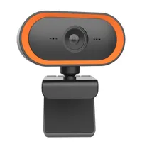 Webcams Auto Focus Webcam 1080p Caméra Web Full HD avec caméras rotatives à microphone pour la diffusion de la diffusion en direct Conférence téléphonique
