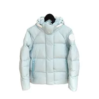 Северная Америка Известный дизайнер Мужчины 80% гусиных пуховики зимний соединение 3M рефлертивные парку светлый цвет лыжная куртка женщина мужчина одежда XS-XL Unisex открытый