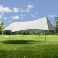 Tält och skydd utan poler, stort utrymme utomhus camping skugga Anti-ultraviolett solskyddsmedel värme isolering skydd tält canopy