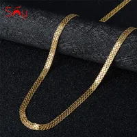 Sunny Jewelry Fashion Copper Necklace Chain And Man Classic High Quality For Daily Wear Gift Wedding Party 220216