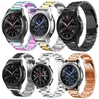 Uhren-Bands für Samsung Klassische Ausrüstung S3 Edelstahlband Galaxie 22mm 46mm Metall Austauschbares Armband Zubehör
