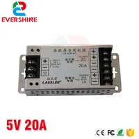 Input DC9-36V Output 5V 20A 30A 40A 60A Power Supply For Taxi LED Display Modules