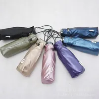 Ombrellas Sunny Umbrella Originalit￠ supera la luce della difesa del sole di difesa ultravioletta Rain Rain Women and Men piega il parasole