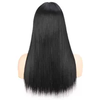 黒/白の女性のための強打のウィッグの髪の合成のかつらのコスプレ合成シンピックシンピックシュート、黒茶色の灰色の耐熱性繊維の髪の毛髪220225