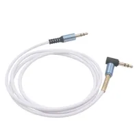 Audio Jack 3.5mm Aux Cable 90 Degree Male to Males Cables 3.5 Jacks Wire Auxiliar for Car Stereos Headphone Speaker
