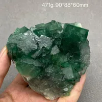 Pozostałe 100% naturalny zielony fluorowy okręgów mineralnych Klusta Klastra i kryształy Healing Crystal