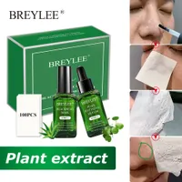Breylee Blackhead Remover Sérum Rétrécissement Pores Portes Black Peeling Masque Masque de contrôle de l'huile Masques Hydratant Skin Soins Essence 2pcs / Set