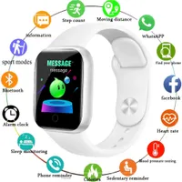 Digitale slimme horloge mannen polshorloge smartwatch elektronische klok fitns monitor mannen cadeau reloj inteligente voor appel