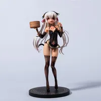 26 cm Japon Anime AMAKUNI Phila Waal Seksi Kız PVC Action Figure Oyuncak Hobi Yetişkin Action Figure Tahsil Model Bebekler Hediye X0522