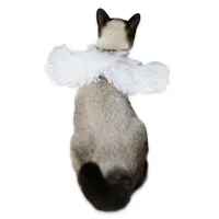 Kostiumy dla kotów Pet Dog Angel Devil Bat Wing Cosplay Prop Halloween Fancy Dress Costume Strój Wings Po Rekwizyty