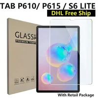 9H Protecteur d'écran en verre trempé pour Samsung Galaxy Tab S6 S7 T870 T500 S4 T830 S5E T720 W / Paquet de détail