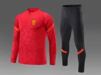 RCD Mallorca Masculinos Futebol Corridas Ao Ar Livre Treinamento Treinamento Terno Outono e Inverno Crianças Futebol Kits Home Personalizado Logotipo