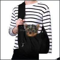 Cat Supplies Home Gardencat Carriers,Crates & Houses Adjustable Two-Side Usable Small Dog Sling Backpack Breathable Puppy Travel Bag Pet Car