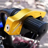 Защита от кражи мотоцикл анти замок безопасности безопасности Водонепроницаемая дроссельная ручка для велосипедной ручки MOTO