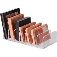 Hooks & Rails Pallete Organizer Makeup Holder 7-Section Divided Acrylic Organizers And Storage Pallet Dressing Table