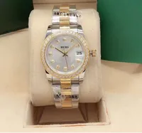 Ladies automatic mechanical Watch, 31mm small round diamond, 2813 movement, 316 fine steel, sports fashion