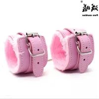 Chengxi Sm Fun Leather Toys Plush Handcuffs Shackles Binding Husband and Wife Flirting Adult Products 2GGG