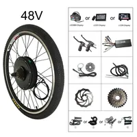 CSC Electric Bike Motor Conversion ebike Kit 48V 1000W for Mountain Bike 20-29inch 700C with Regeneration LCD display and Bluetooth Function