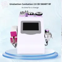 9 In 1 Unoisetion Cavitation Radio Frequency Slimming Skin Tightening Laser Machine Cellulite Removal