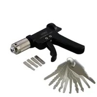 Locsmith fournit 10 pcs clés automobiles de blocage de verrouillage de verrouillage des outils de serrurerie