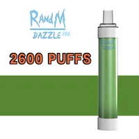 Fumot R und M Dazzle Pro Einweg-E-Zigarette Randm RGB-Licht Glühendes Vape-Pod-Gerät 2000-Puffs