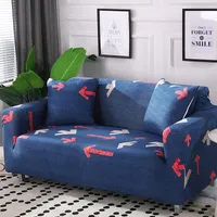 Стул охватывает напечатанный диван крышка стрейч-кресла скамейка любви кровать кровати анти домашних животных