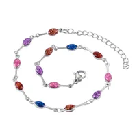 Accessoires bon marché lien de chaîne s bijouxracelets chaude bracelet en acier inoxydable bracelet femelles de bracelet en émail