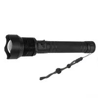 High-Power Torches 7 X 7MM LED 30W 5V Micro USB Telescopic Zoom Rechargeable Flashlight Suitable for Camping, Climbing, Night Riding, Caving Waterproof Rating IPX4