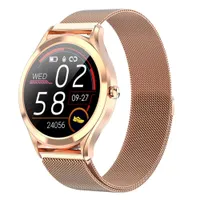 Nieuwe MK10 Smart Horloge Mannen Mode Vrouwen Sporthorloges 1.28 Inch Kleur Touchscreen Mannen Fitness Health Monitoring SmartWatch
