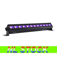 NL Stock12 LED svart ljus, 36W UVA 395-400nm Blacklight Glow i Dark Party Supplies Fixtures for Christmas Födelsedag Bröllopsstadium Belysning