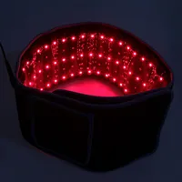 重量損失のための850nm二重波長療法ベルトLipoレーザーラップスリミングマット赤色LEDライト遠赤外線360レーザーリポベルト